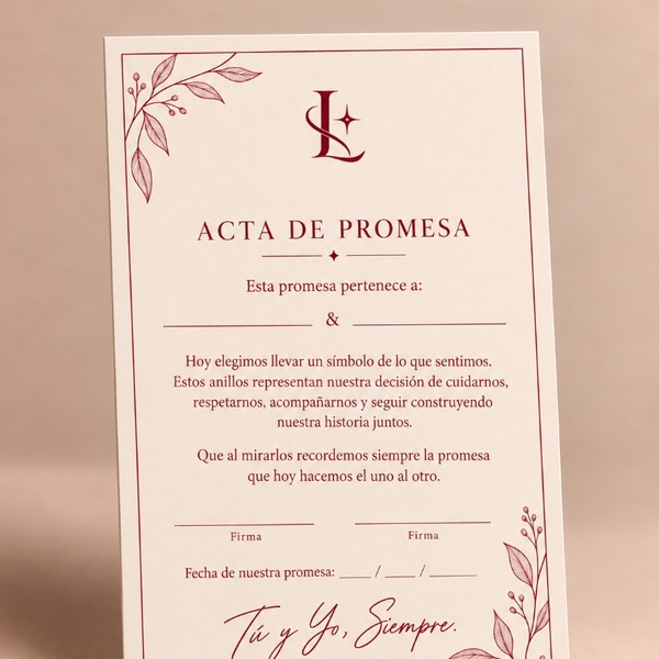Acta de Promesa